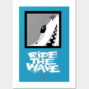 Boxhead Sharky v2 Posters and Art